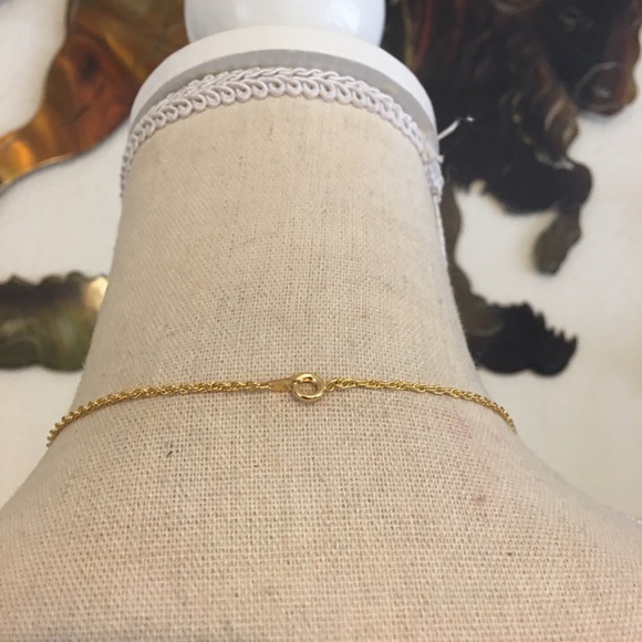 Vintage CAMCO gold tone crystal angel necklace - Picture 5 of 8